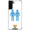 Blue Pride Galaxy S21 FE Clear Case